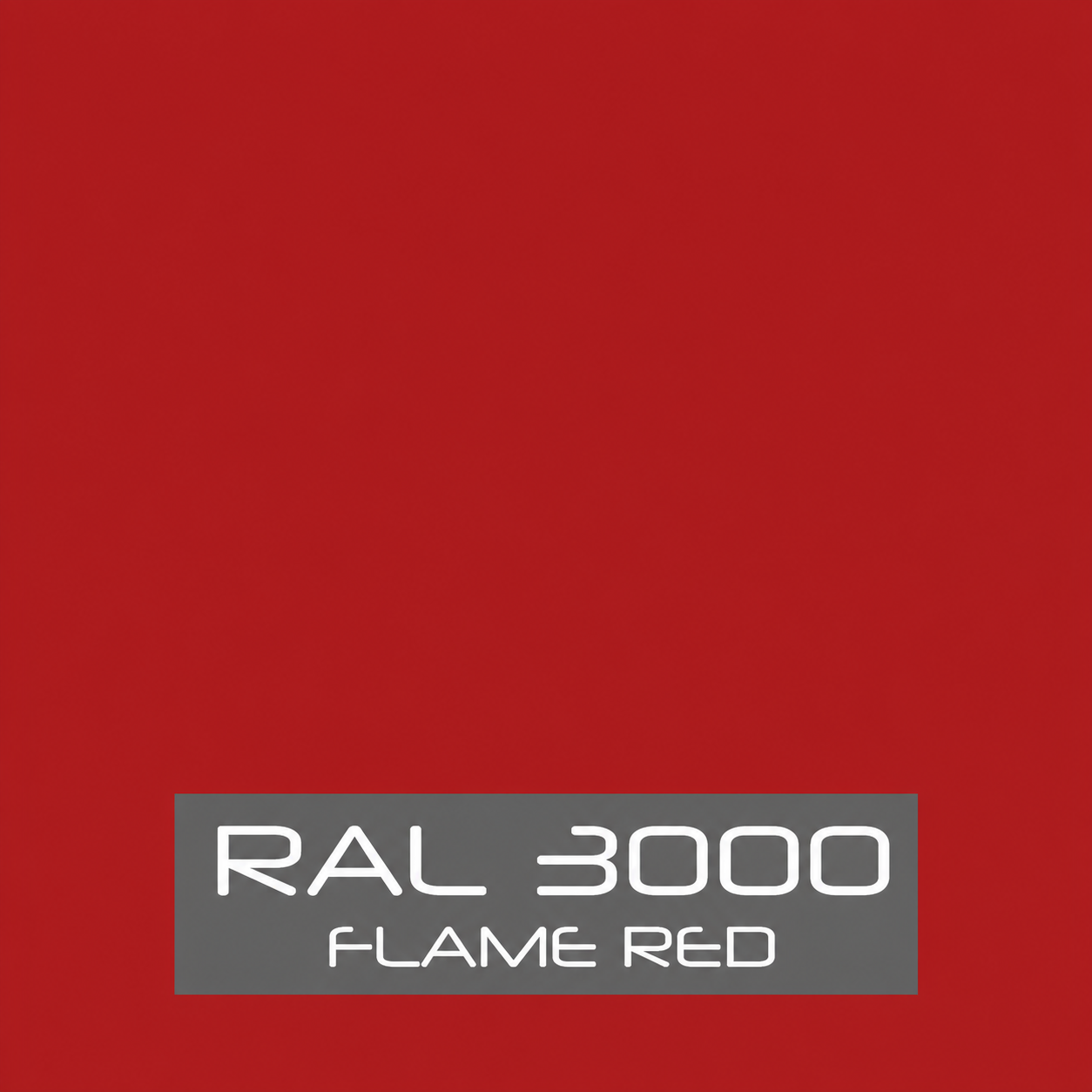RAL 3000 Flame Red 400ml Spray Paint Aerosol