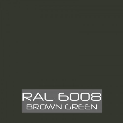 RAL 6008 Brown Green Spray Paint 400ml Aerosol