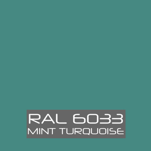RAL 6033 Mint Turquoise Spray Paint 400ml Aerosol