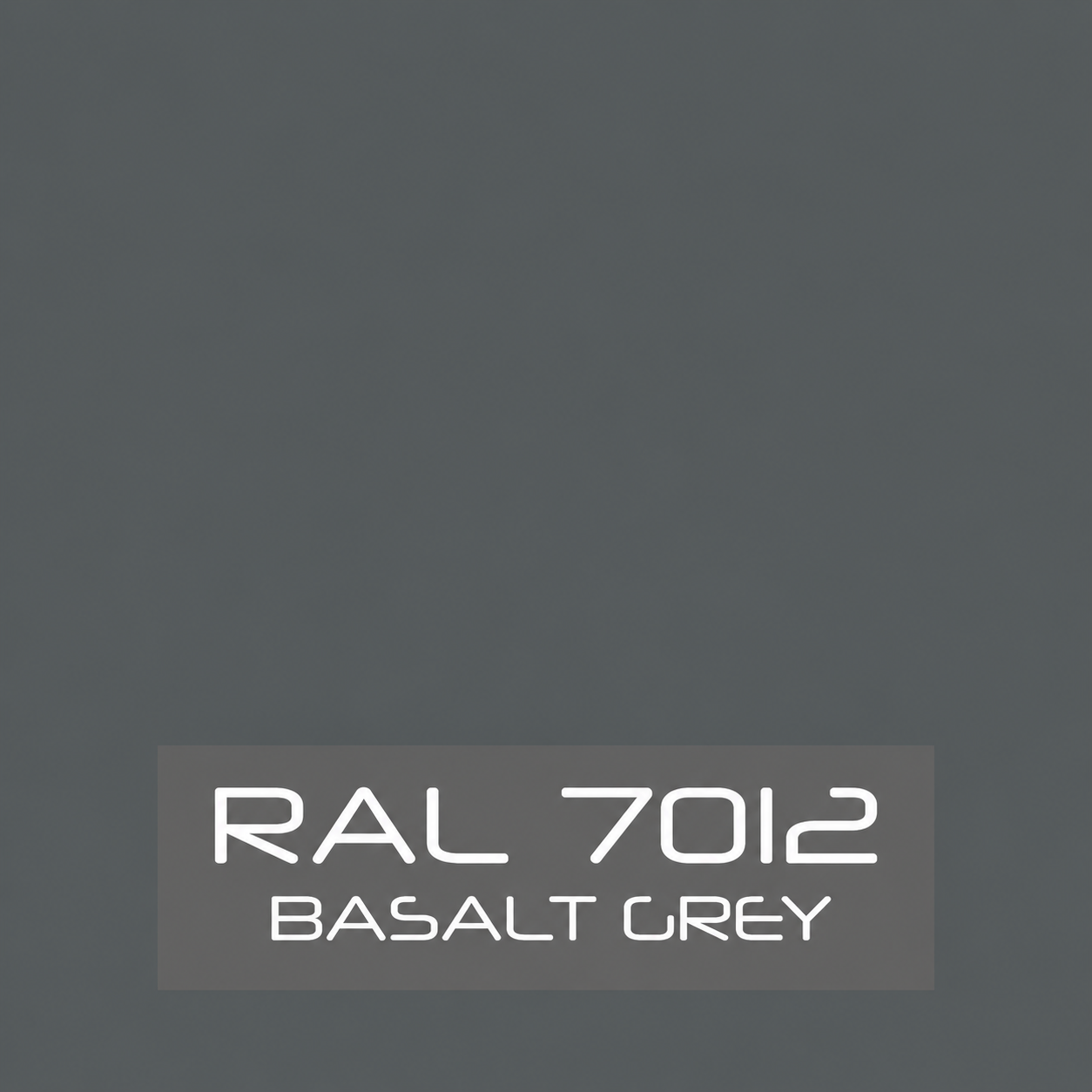 RAL 7012 Basalt Grey Spray Paint 400ml Aerosol