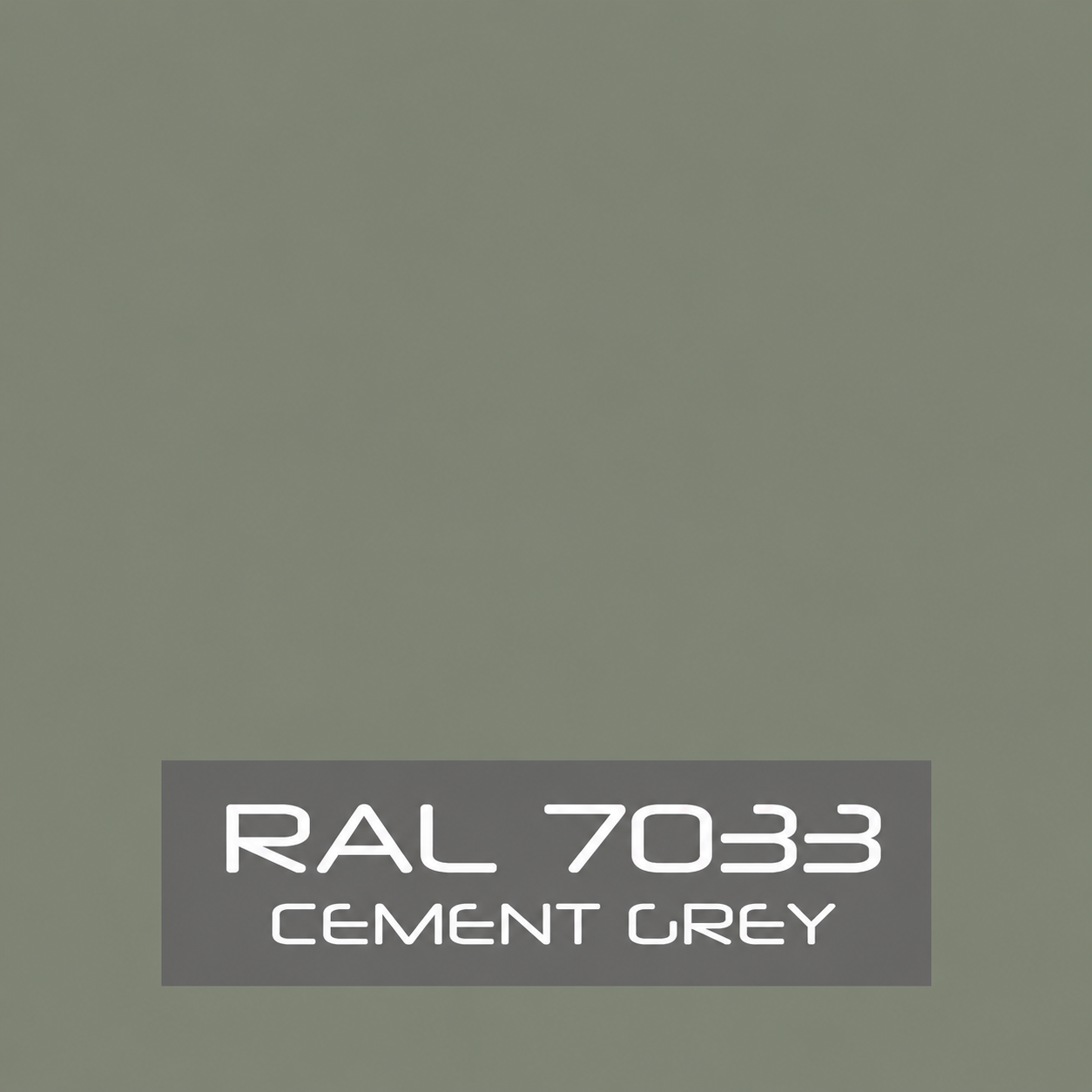 RAL 7033 Cement Grey Spray Paint 400ml Aerosol