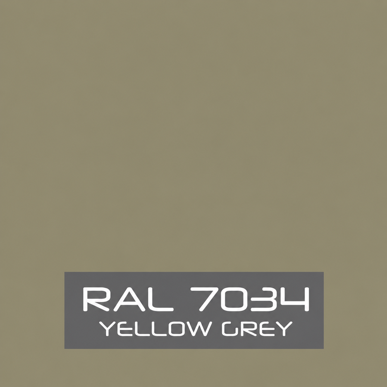 RAL 7034 Yellow Grey Spray Paint 400ml Aerosol