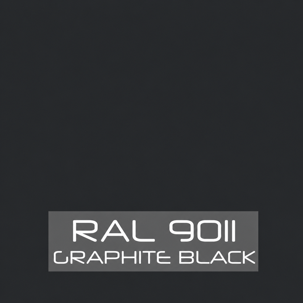 RAL 9011 Graphite Black Spray Paint 400ml Aerosol