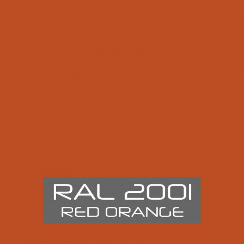 RAL 2001 Red Orange Spray Paint 400ml Aerosol