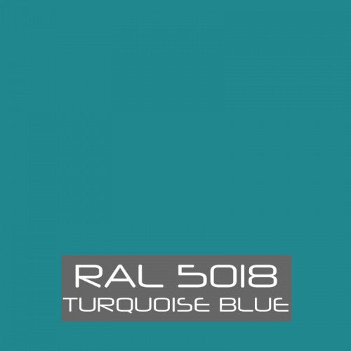 RAL 5018 Turquoise Blue Spray Paint 400ml Aerosol