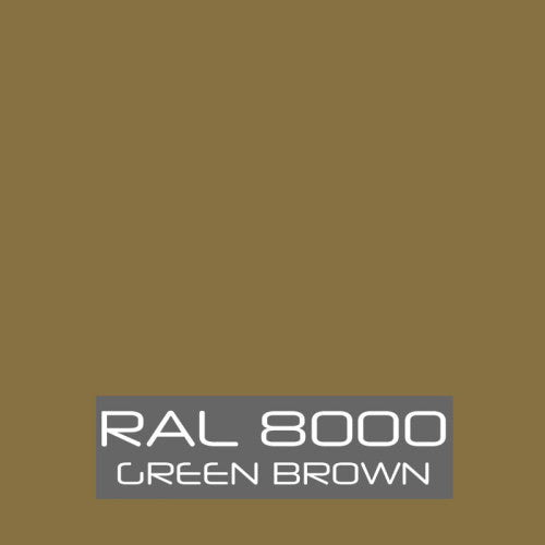 RAL 8000 Green Brown Spray Paint 400ml Aerosol