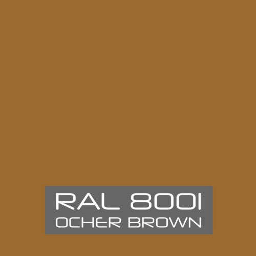 RAL 8001 Ochre Brown Spray Paint 400ml Aerosol